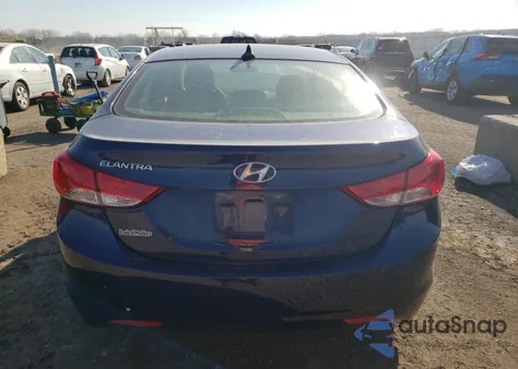 2013 Hyundai Elantra Gls z USA, uszkodzony, nr VIN 5NPDH4AE0DH415937